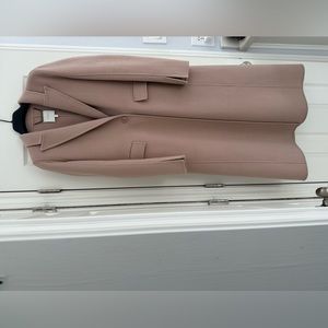 Ted Baker Peak-lapel single-breasted wool-blend coat